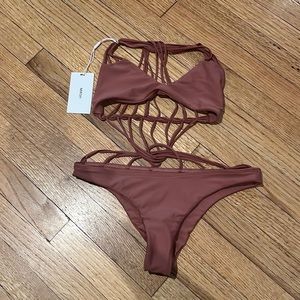 Mikoh Seychelles Monokini One Piece swimsuit New